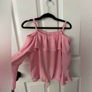 PINK FORMAL TOP